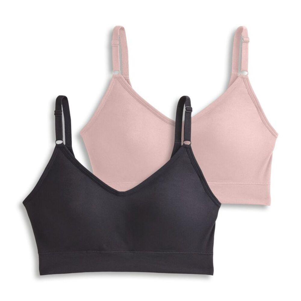 Jockey Women's Bra Sz XL Make Your Selection: Seamfree Back Blue
